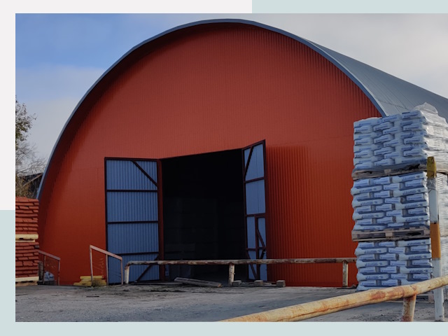 Полукруглые ангары по цене от 609 руб. в Набережные Челны