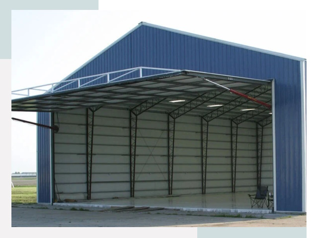 Прямо стенные ангары в Набережных Челнах