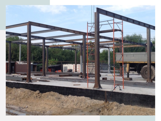 Фундамент для ангаров в Набережных Челнах