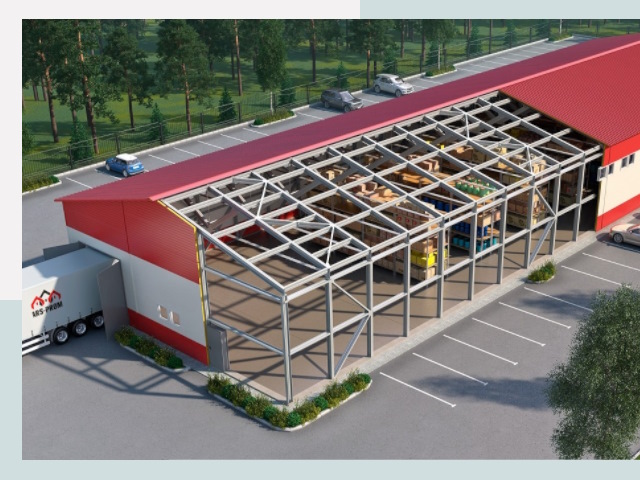 Проектирование ангаров в Набережных Челнах от 609 руб.